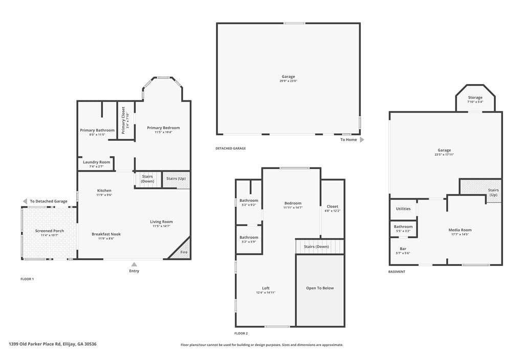 1399 Old Parker Place Road, Ellijay GA 30536 - Photo