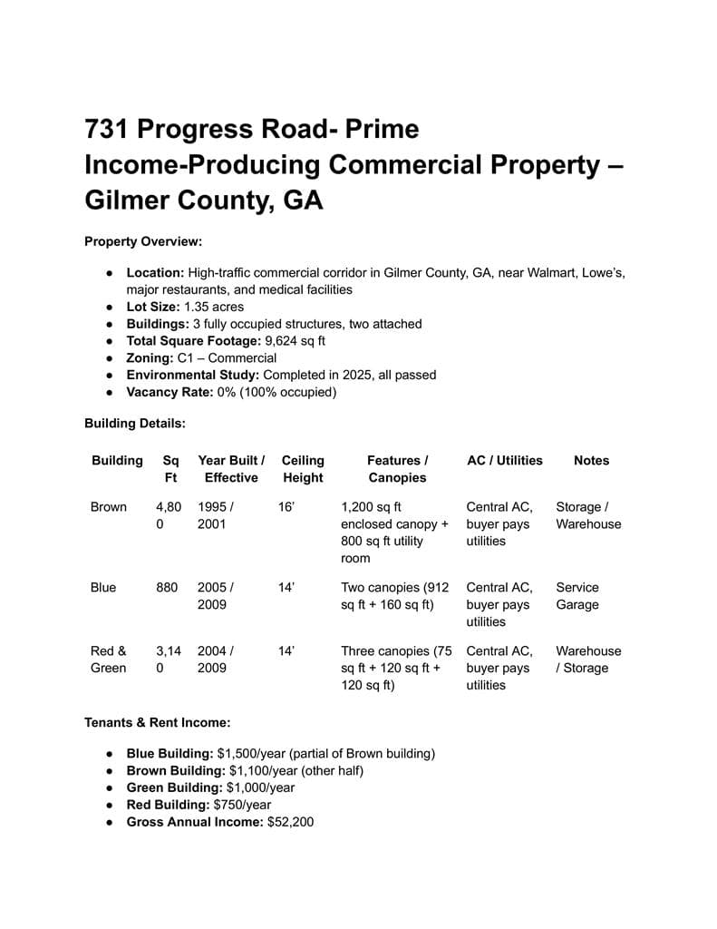 731 Progress Road, Ellijay GA 30540 - Photo
