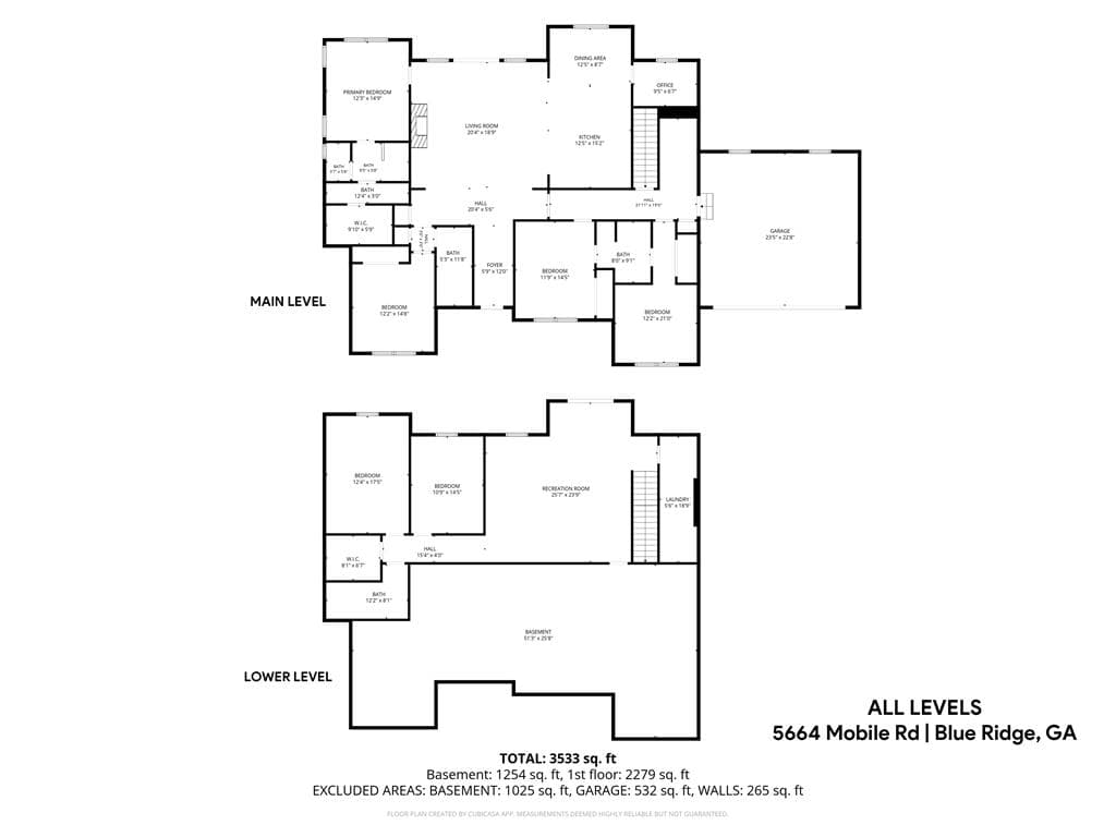 5664 Mobile Road, Blue Ridge GA 30513 - Photo