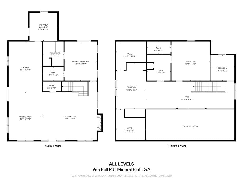 965 Bell Road, Mineral Bluff GA 30559 - Photo