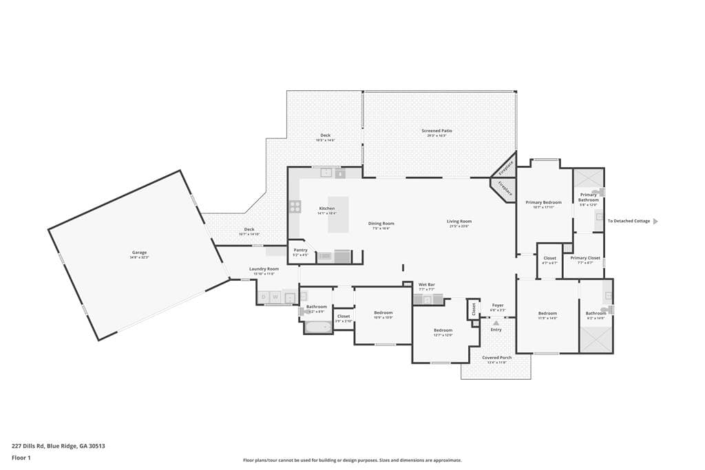 227 Dills Road, Blue Ridge GA 30513 - Photo