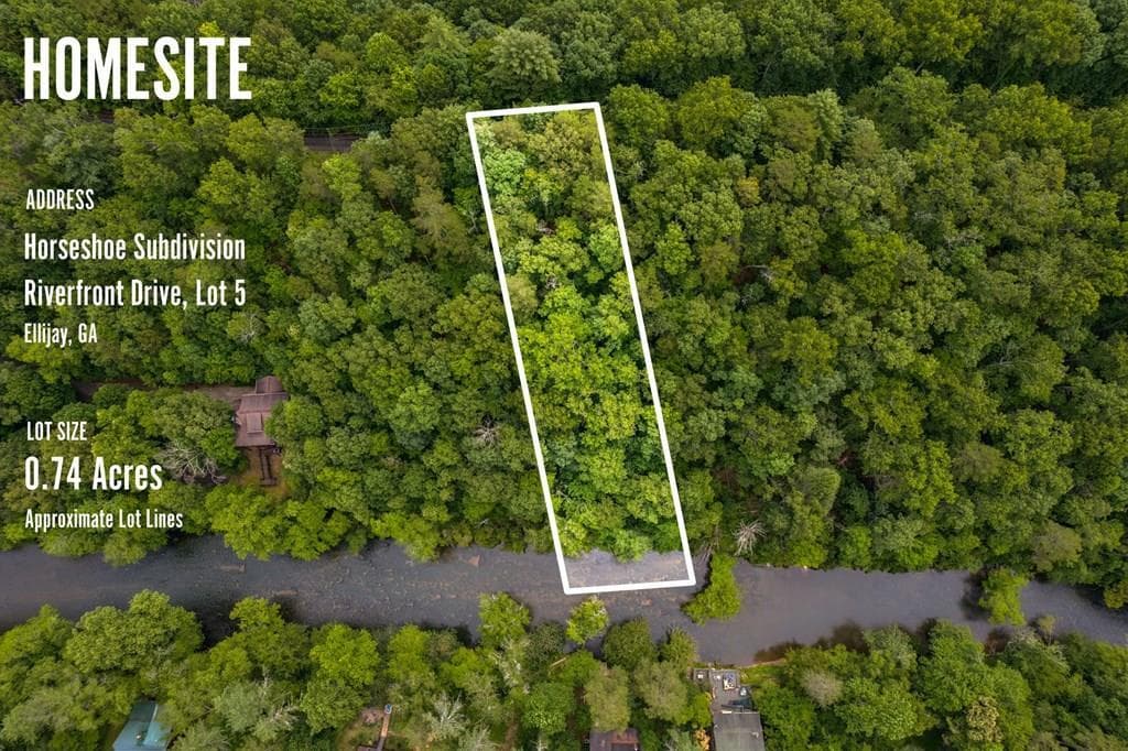 LOT 5 Riverfront Drive, Ellijay GA 30536 - Photo