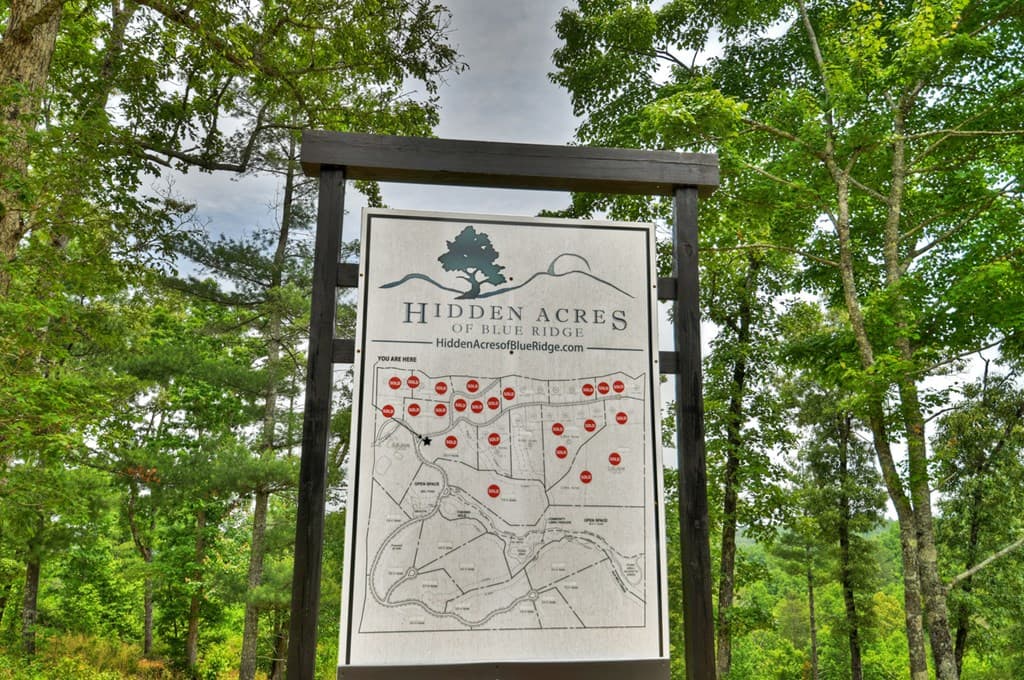 3.20 ac Hidden Acres, Blue Ridge GA 30513 - Photo