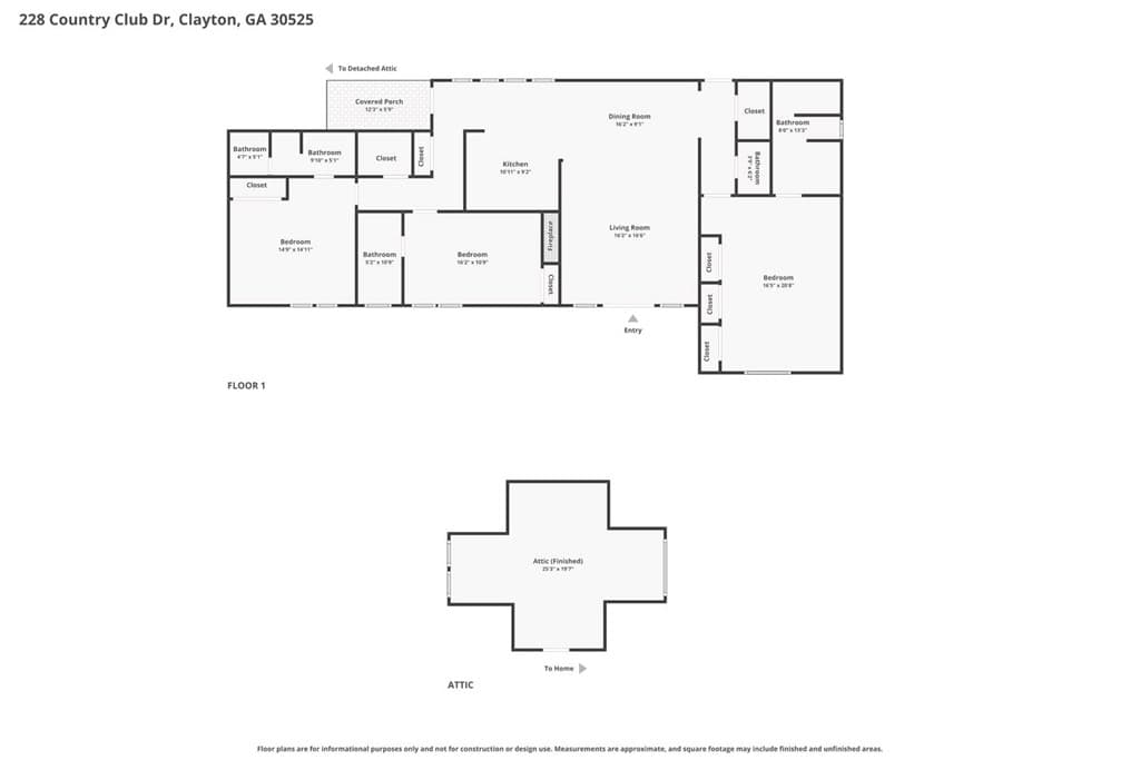 228 Country Club Drive, Clayton GA 30525 - Photo