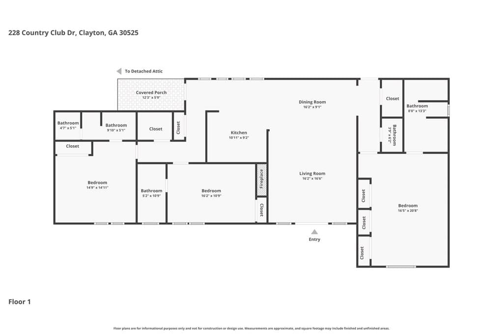 228 Country Club Drive, Clayton GA 30525 - Photo