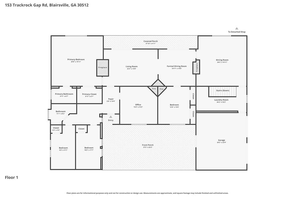 153 Trackrock Gap Road, Blairsville GA 30512 - Photo