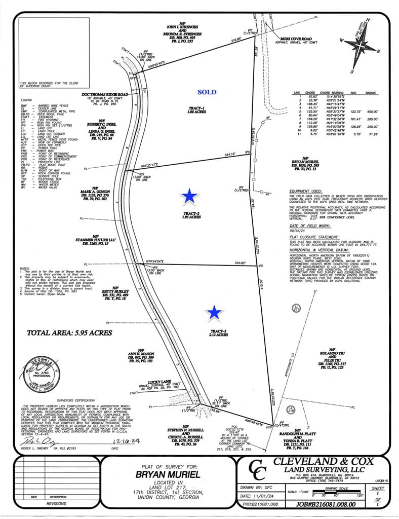 TRACT 3 Doc Thomas Ridge Road, Blairsville GA 30512 - Photo