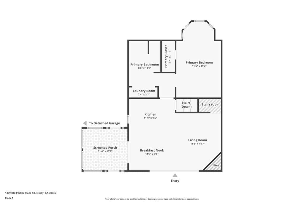1399 Old Parker Place Road, Ellijay GA 30536 - Photo