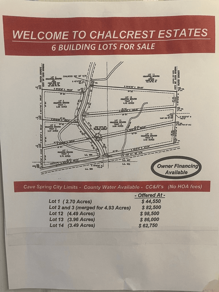 Lots 2&3 Chalcrest Way, Cave Spring GA 30124 - Photo