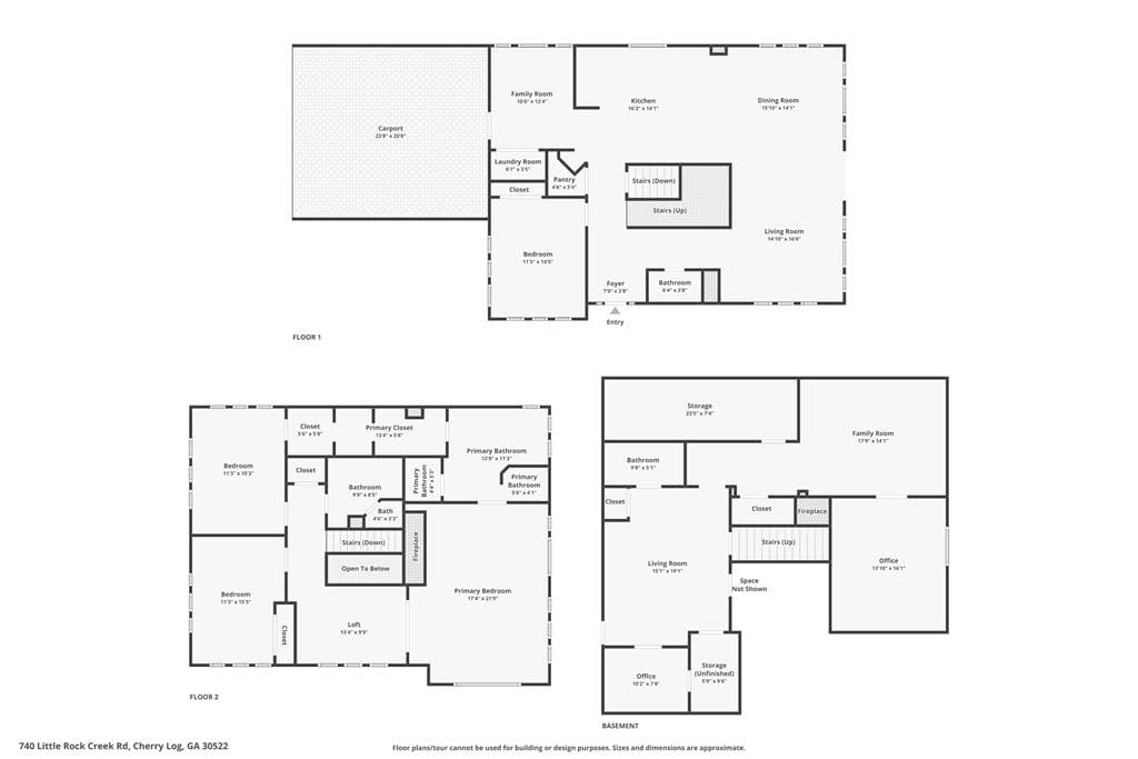 740 Little Rock Creek Road, Cherry Log GA 30522 - Photo