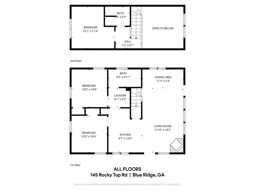 145 Rocky Top Road, Blue Ridge GA 30513 - Photo